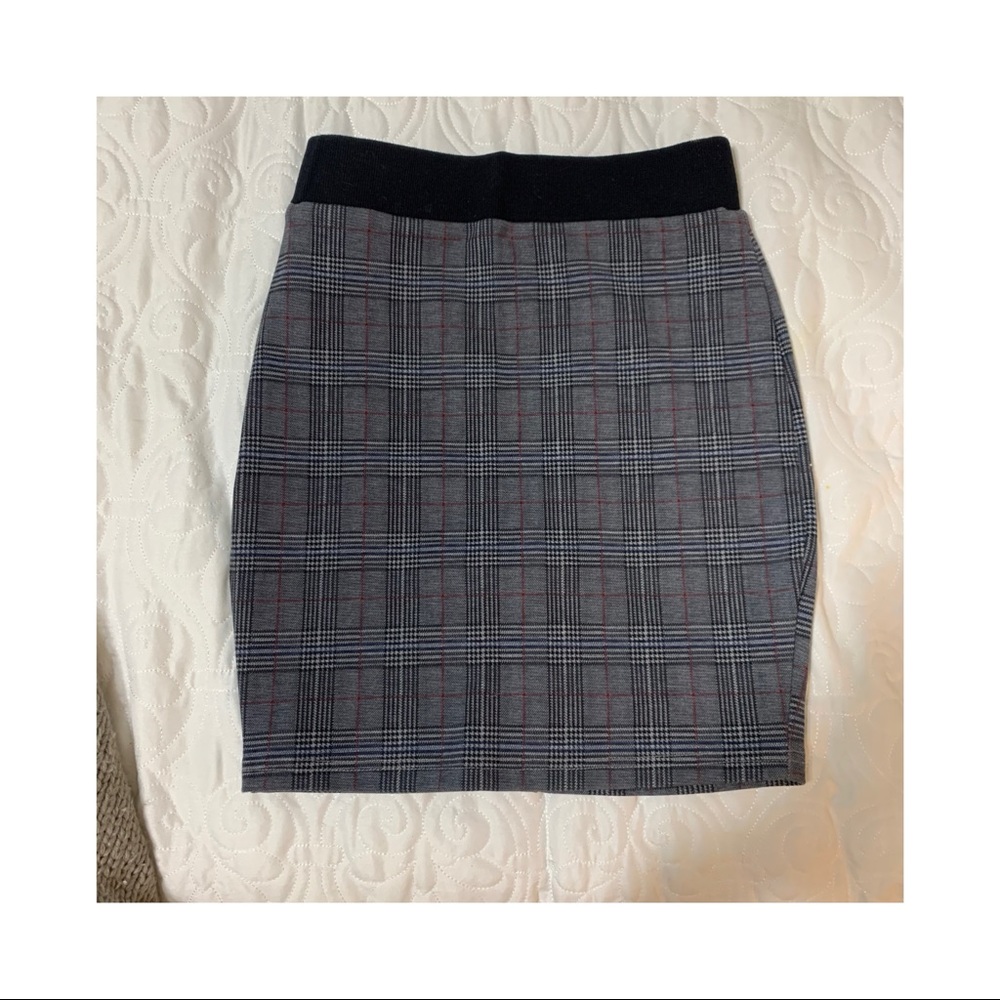 Plaid skirt
